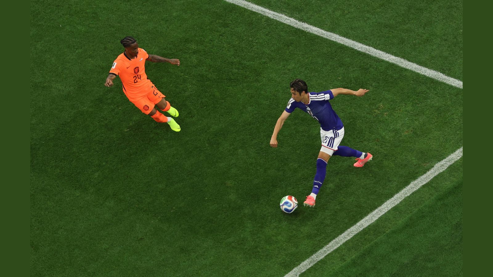 Kamada's late header earns Japan dramatic draw against the Netherlands