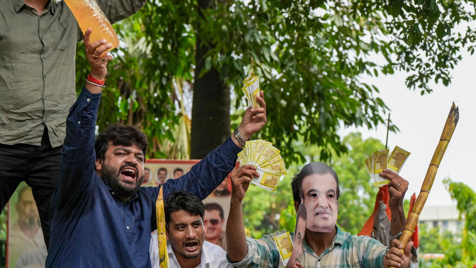 E-20 petrol mandate: Indian Youth Congress stages protests, demands 'right to choose fuel'