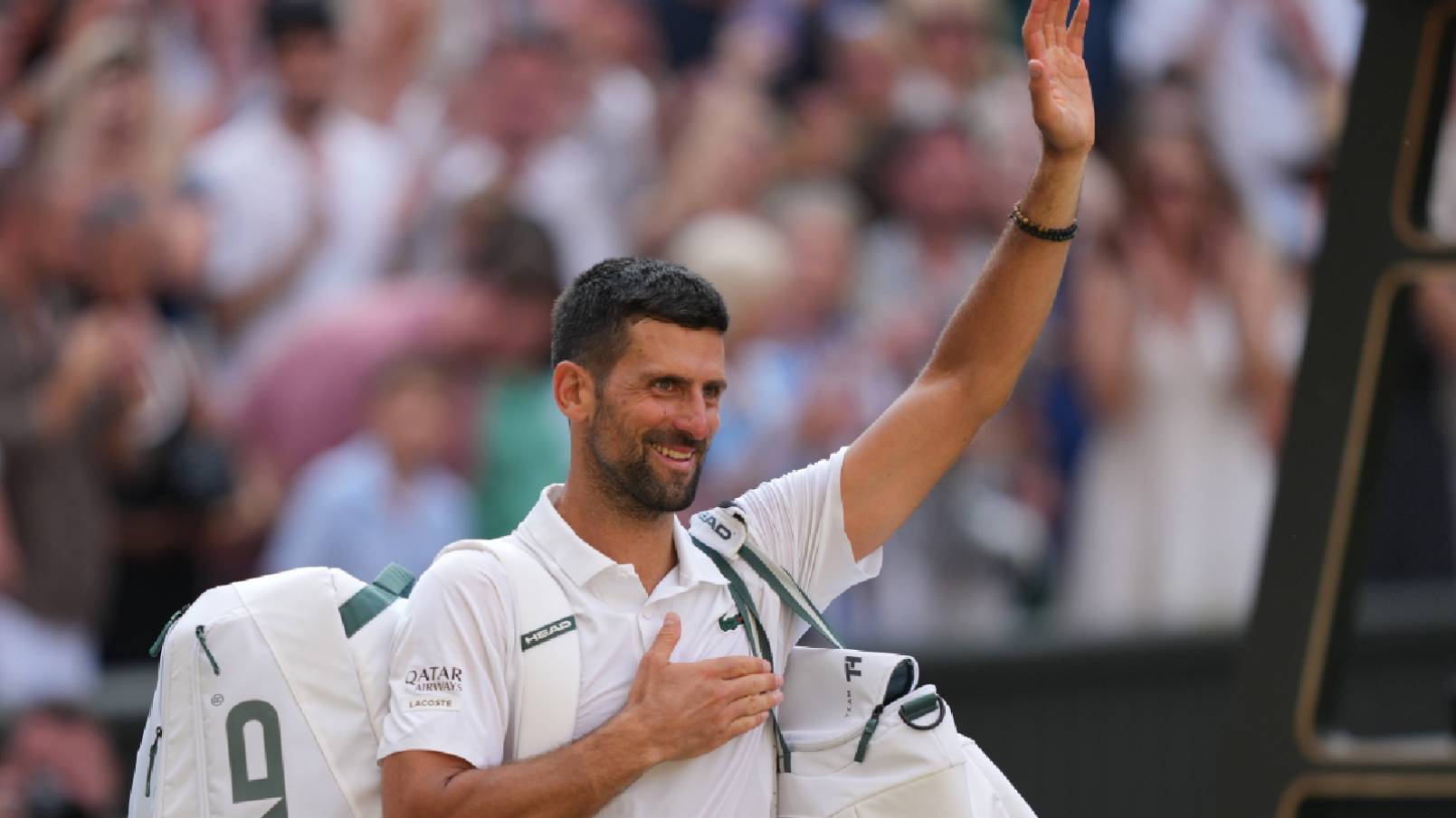 'I'd like to come back one more time': Djokovic keeps Wimbledon return hopes alive after semifinal exit