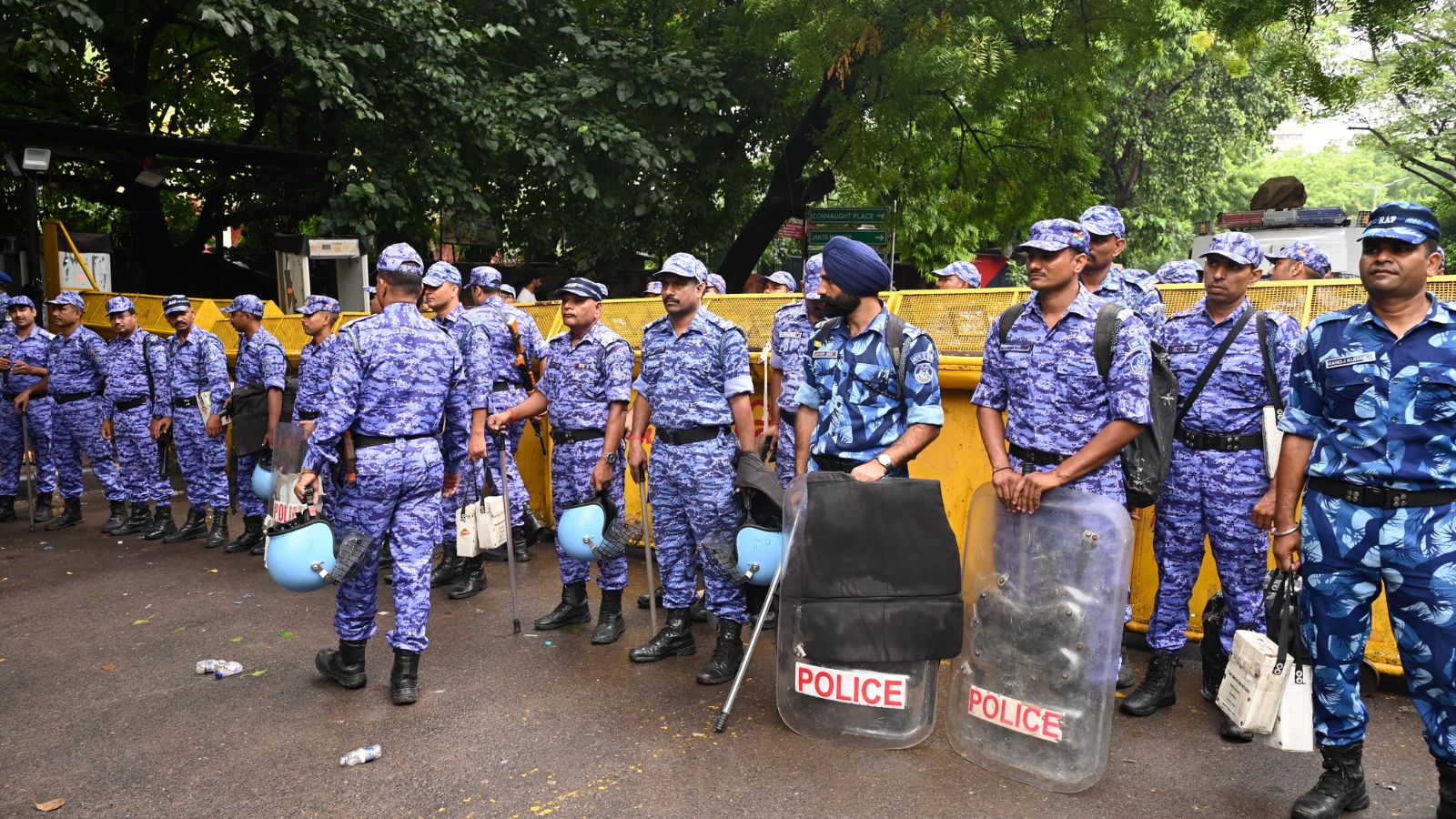 FIR registered over Connaught Place violence, security stepped up across Delhi