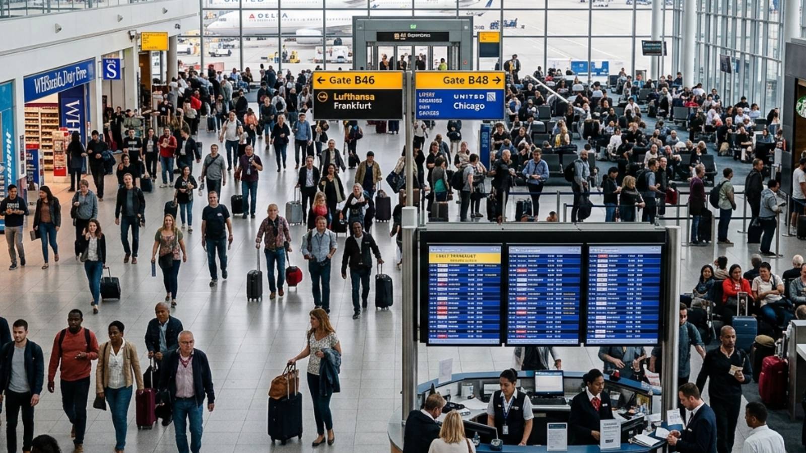 Chennai airport denies reports of entry gate chaos, says passengers faced no inconvenience