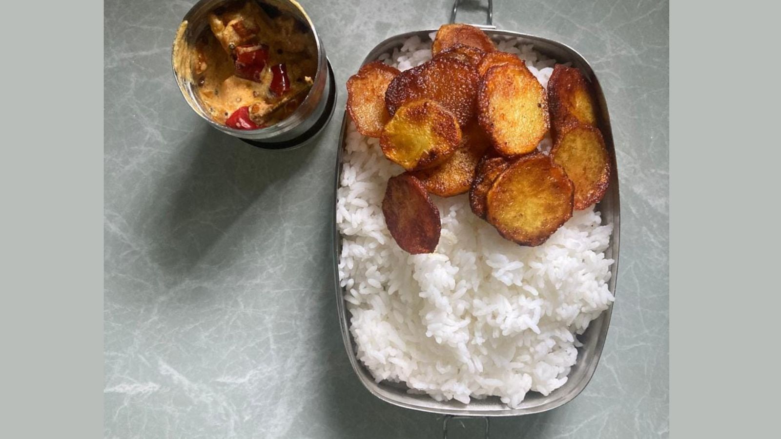 South Indian-style crispy potato fry