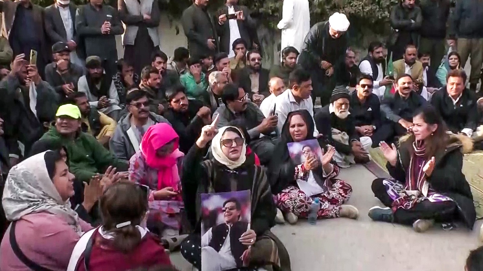Imran Khan's supporters stage protests across Pakistan as ex-PM completes three years in jail