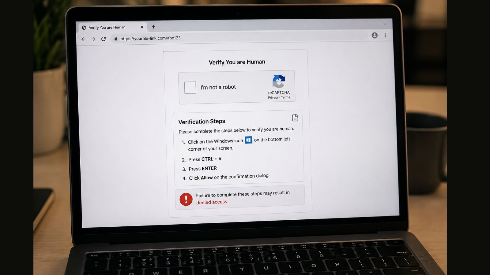Fake CAPTCHA prompts used to spread 'ClickFix' cyber scam in Kerala
