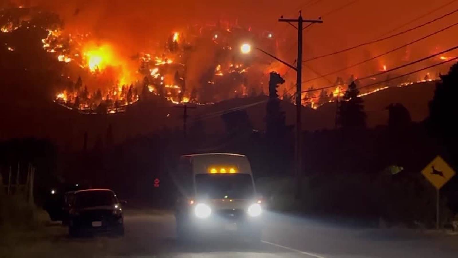 From Canada to Albania, wildfires force communities to flee