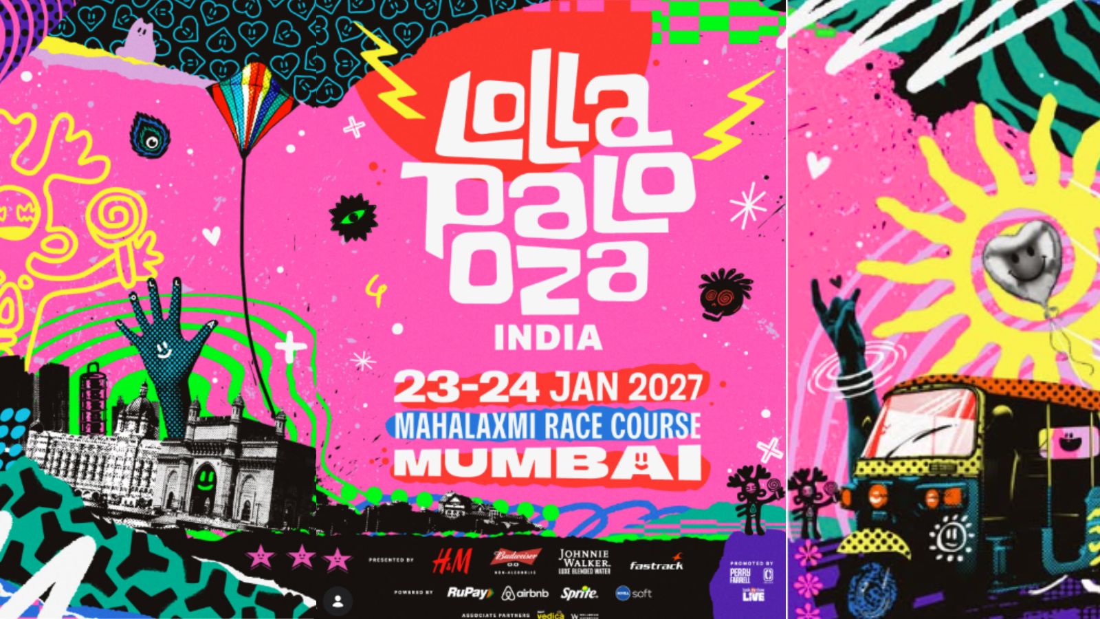 Lollapalooza India to return to Mumbai in January 2027