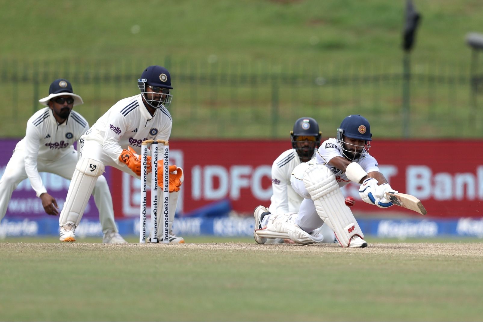 Dinusha’s ton helps Sri Lanka draw second test, India win series 1-0