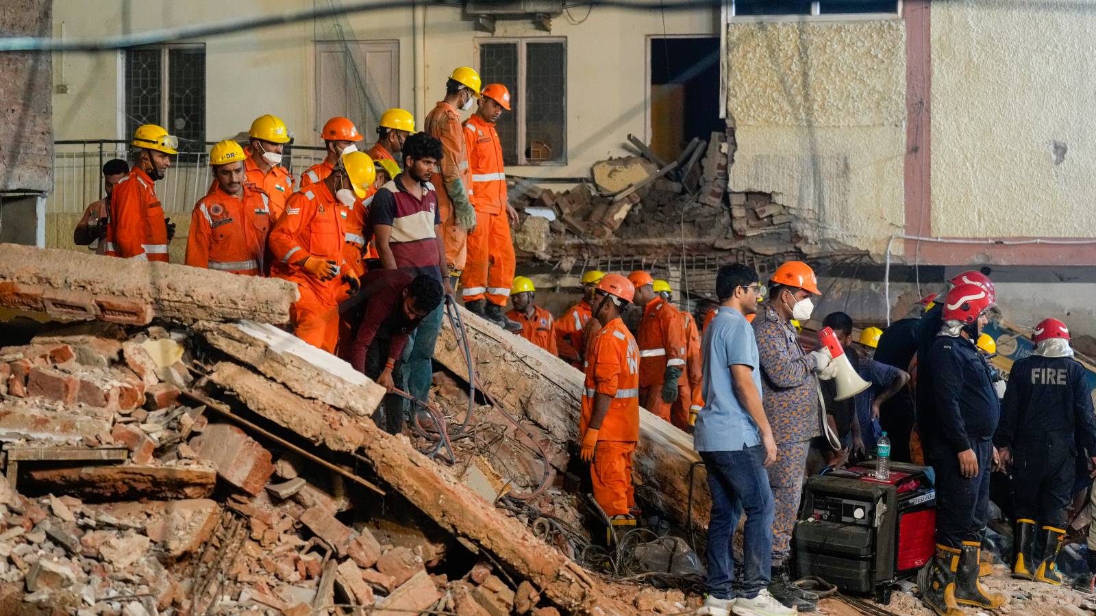 Delhi building collapse: PG operator arrested as probe widens