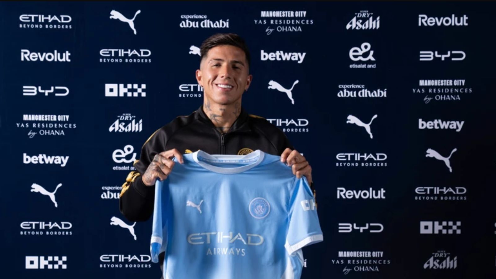 Enzo Fernandez joins Manchester City in £125m British record-equalling deal