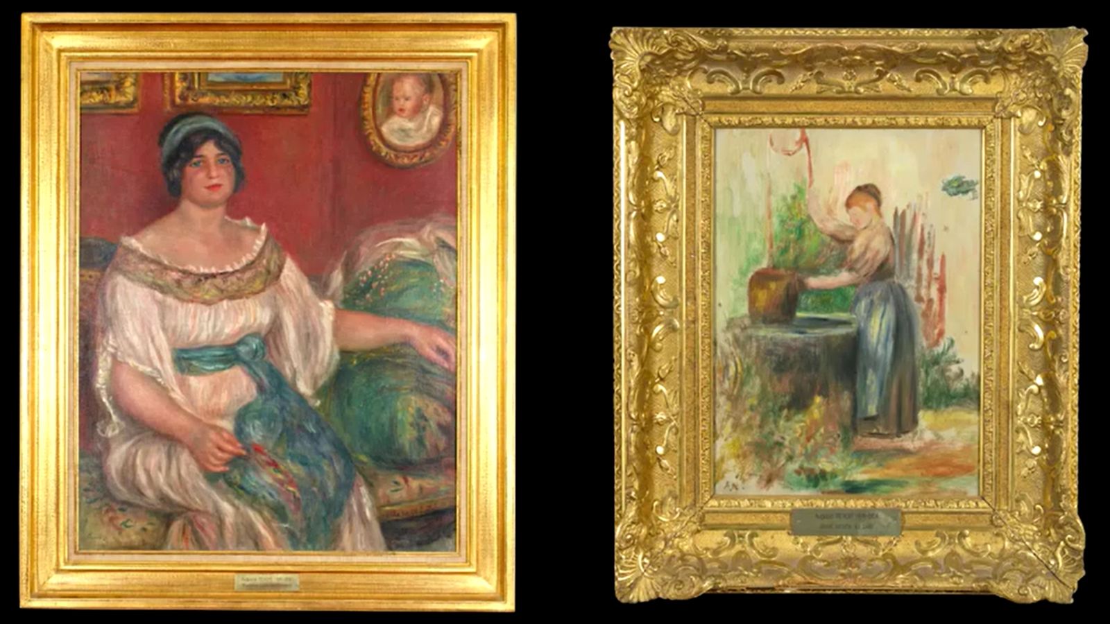 Four Renoir paintings targeted in French Riviera museum heist, two stolen