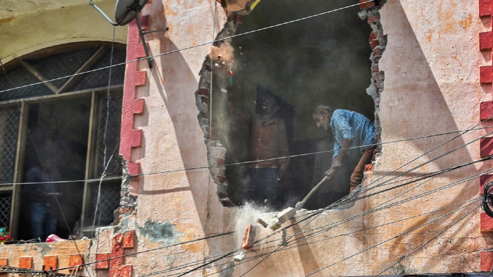 Delhi building collapse: MCD demolishes 34 properties, seals 17
