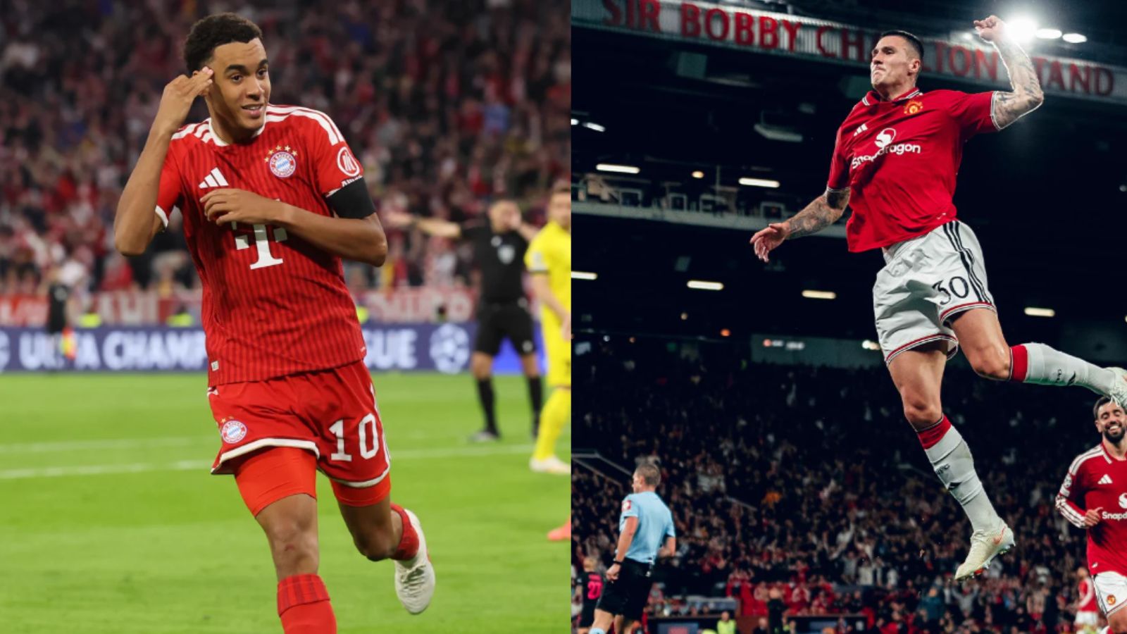 Champions League: Man United make winning comeback, Bayern, Como claim victories