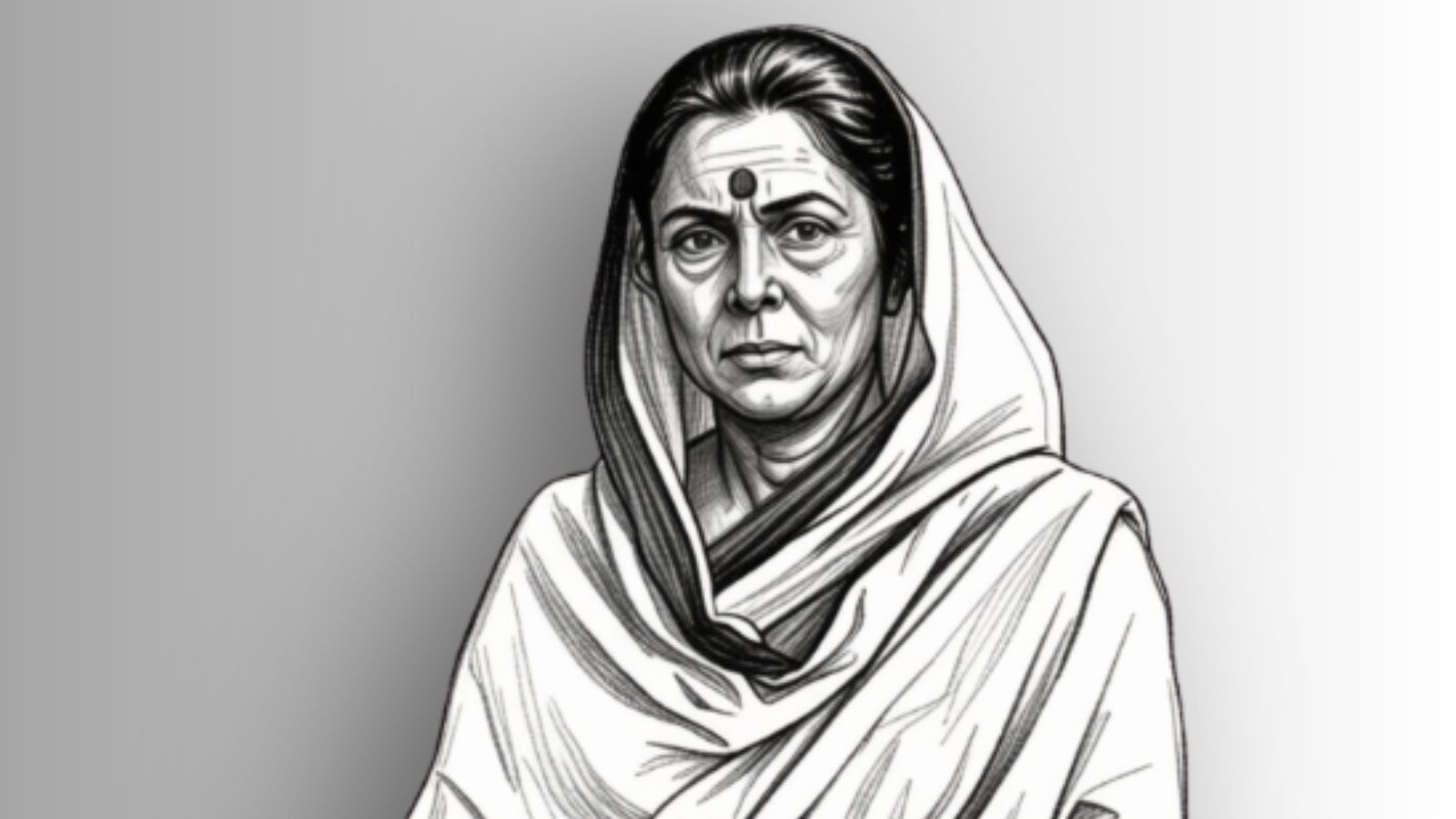 Ghatak has placed mother in the story like a stone statue that stands cracked among the ruins of life. Photo: Screengrab/Youtube