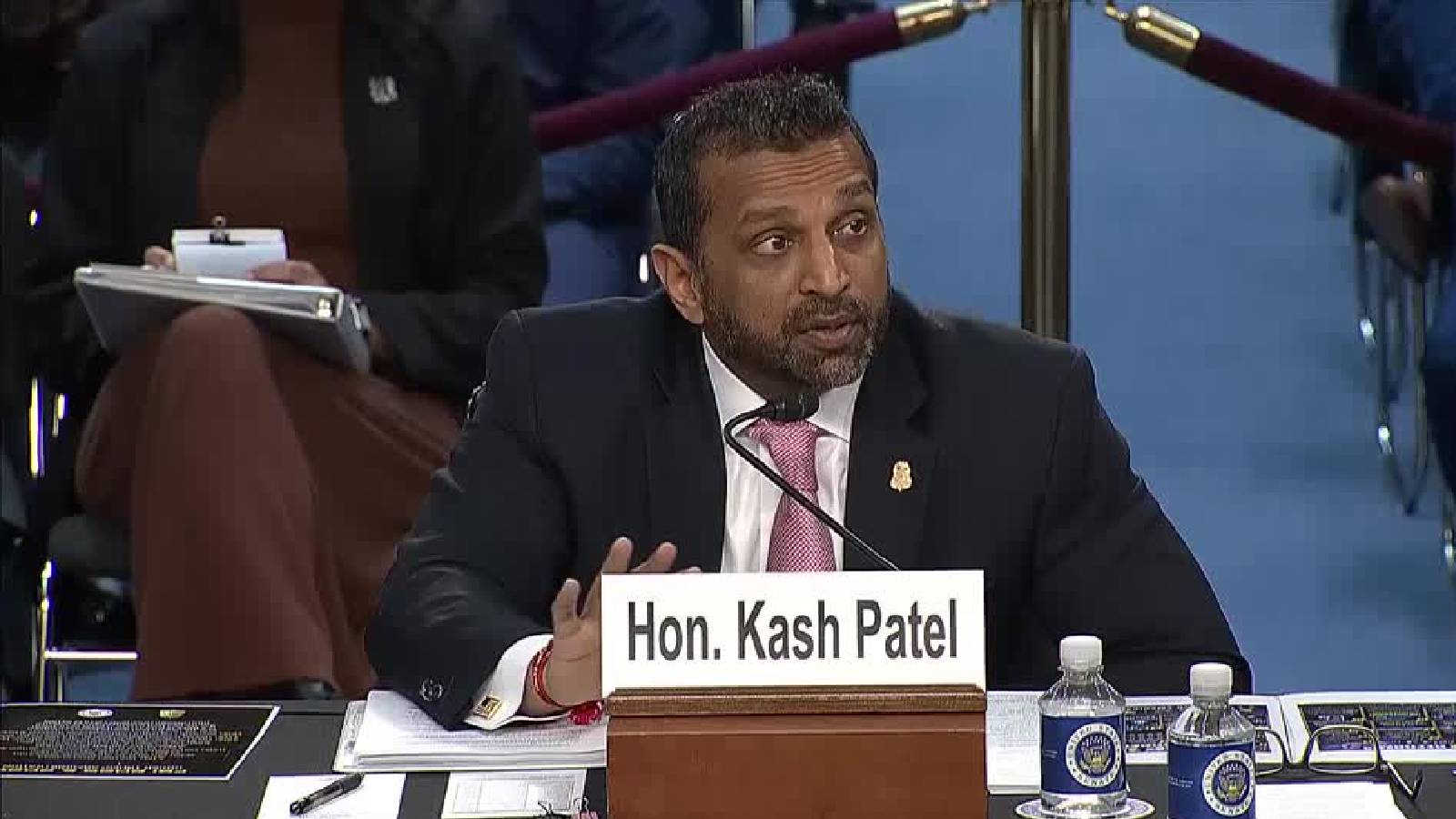FBI director defends prostitution hiring policy, clashes with Democrats at Senate hearing