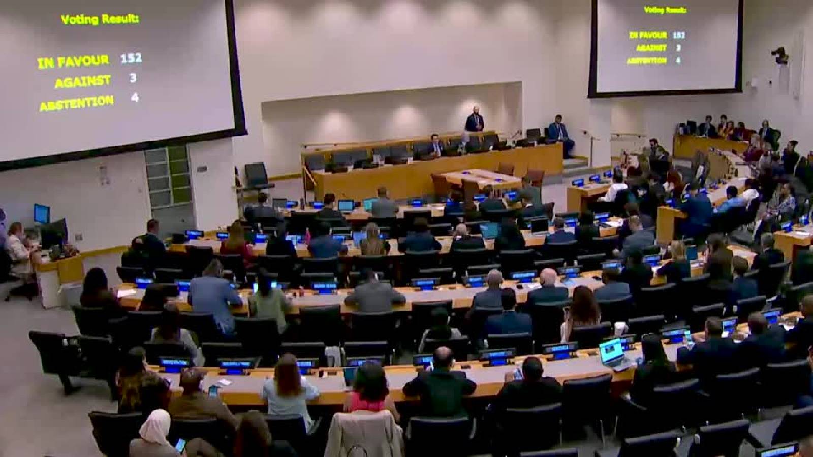 UN backs video address for Palestinian President after US denies visa