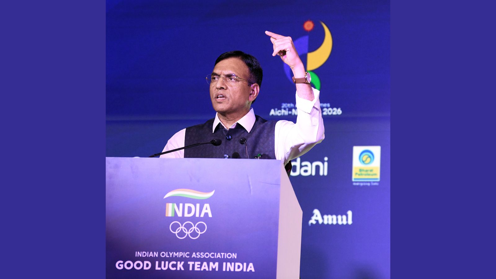 Asian Games 2026: Union Sports Minister Mansukh Mandaviya joins cycling event organised by Indian diaspora