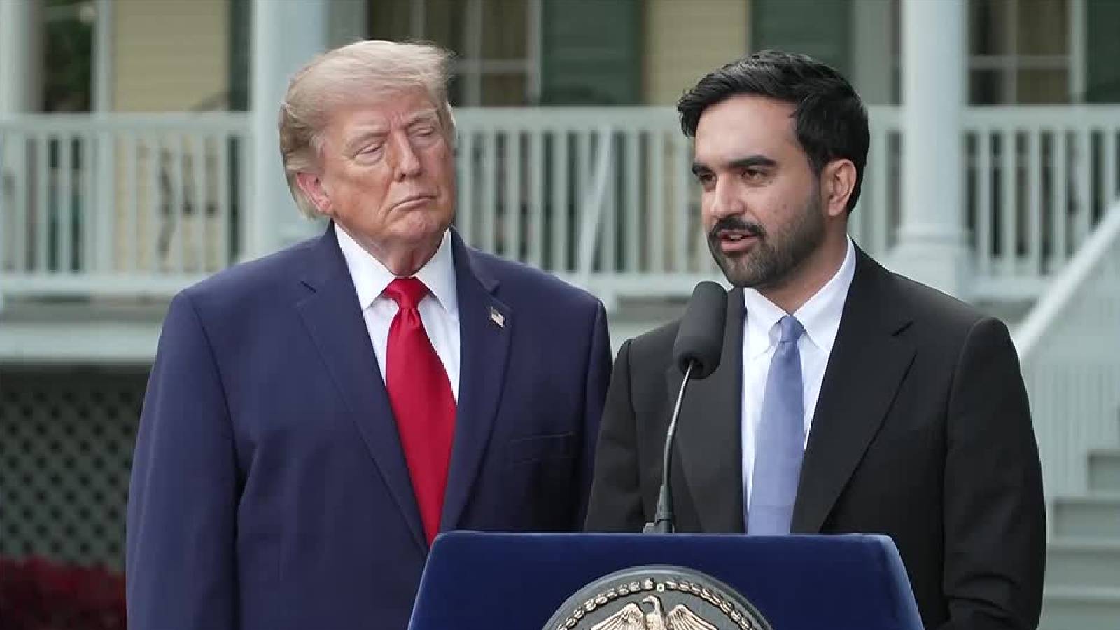 Trump meets Mamdani; discuss affordable housing, press access at Gracie Mansion