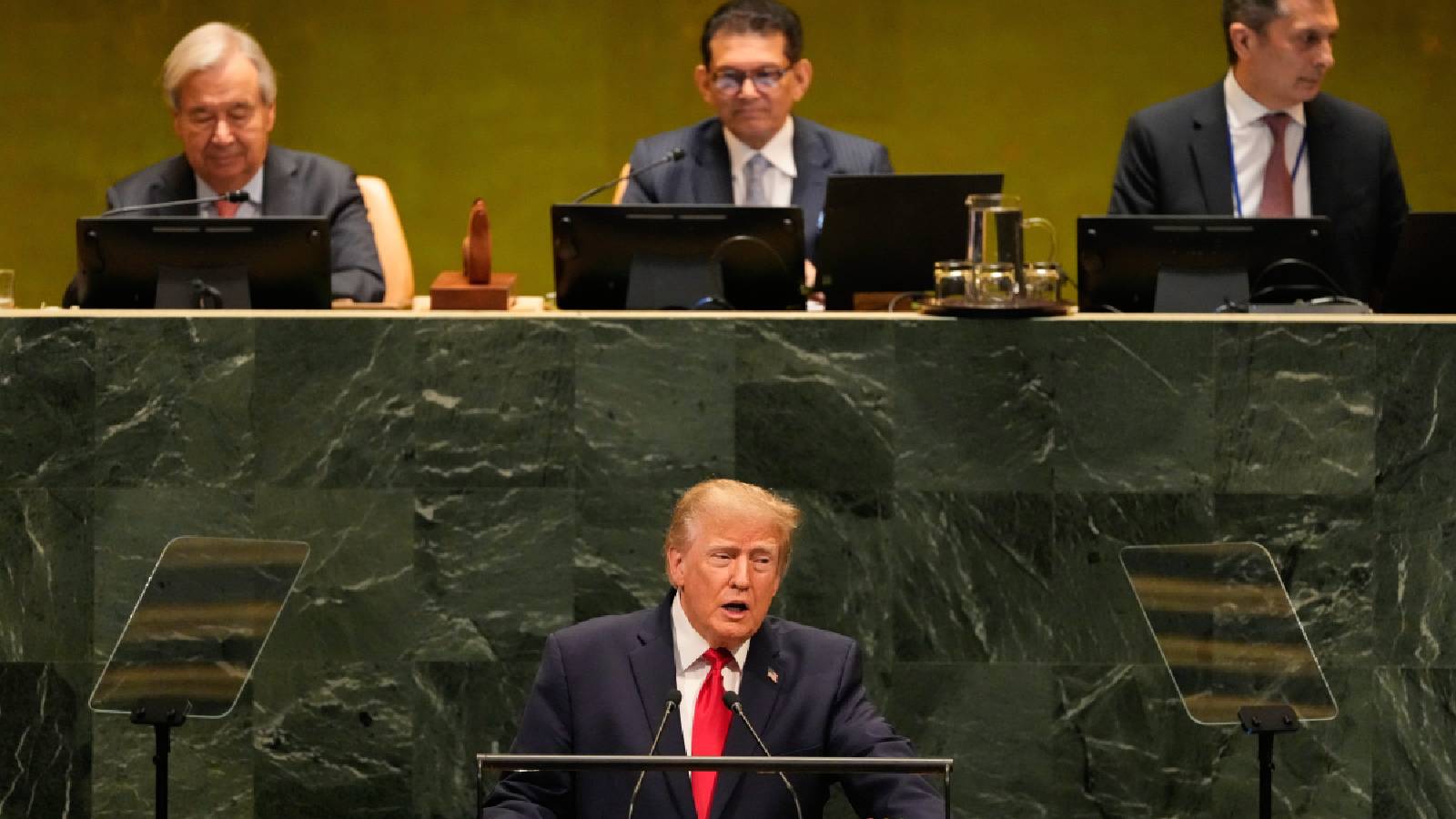 Trump repeats claim of ending India-Pakistan conflict at UN