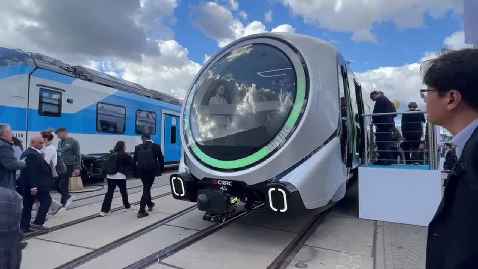 Berlin unveils ‘embodied intelligence’ metro train from China