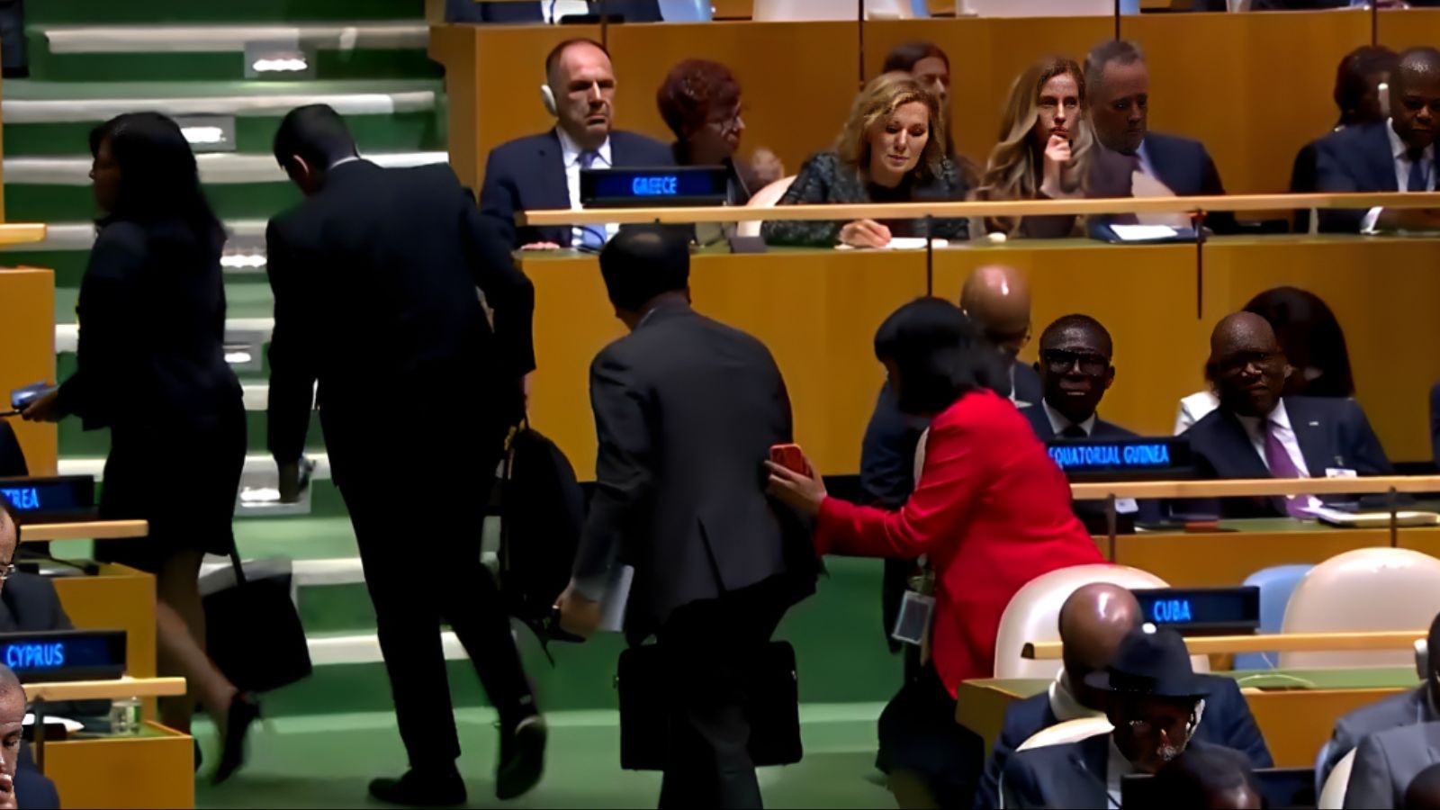 Cuba delegation walks out after Trump calls country a failed state