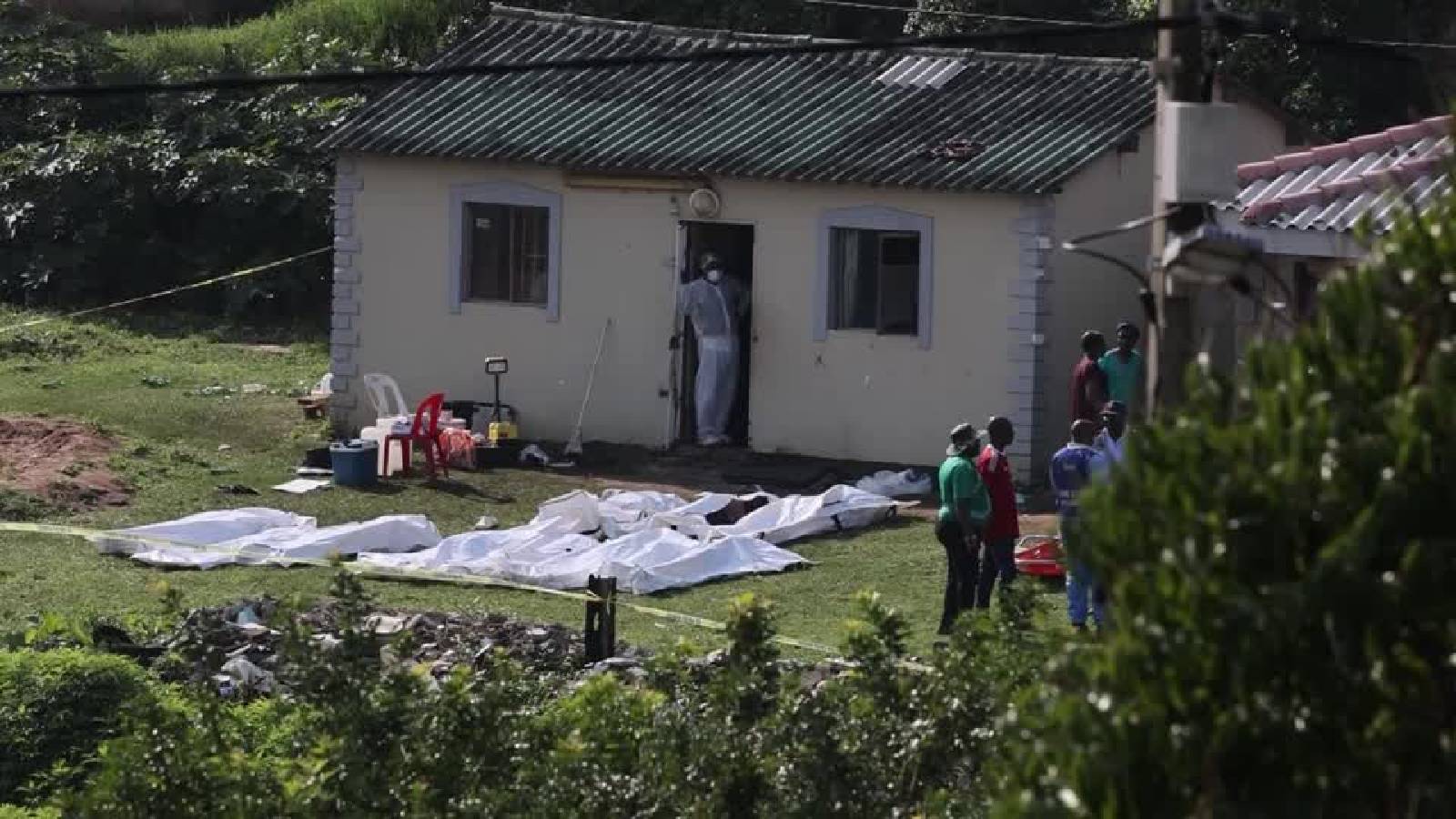 South Africa house party shooting leaves 11 dead, including a pregnant woman