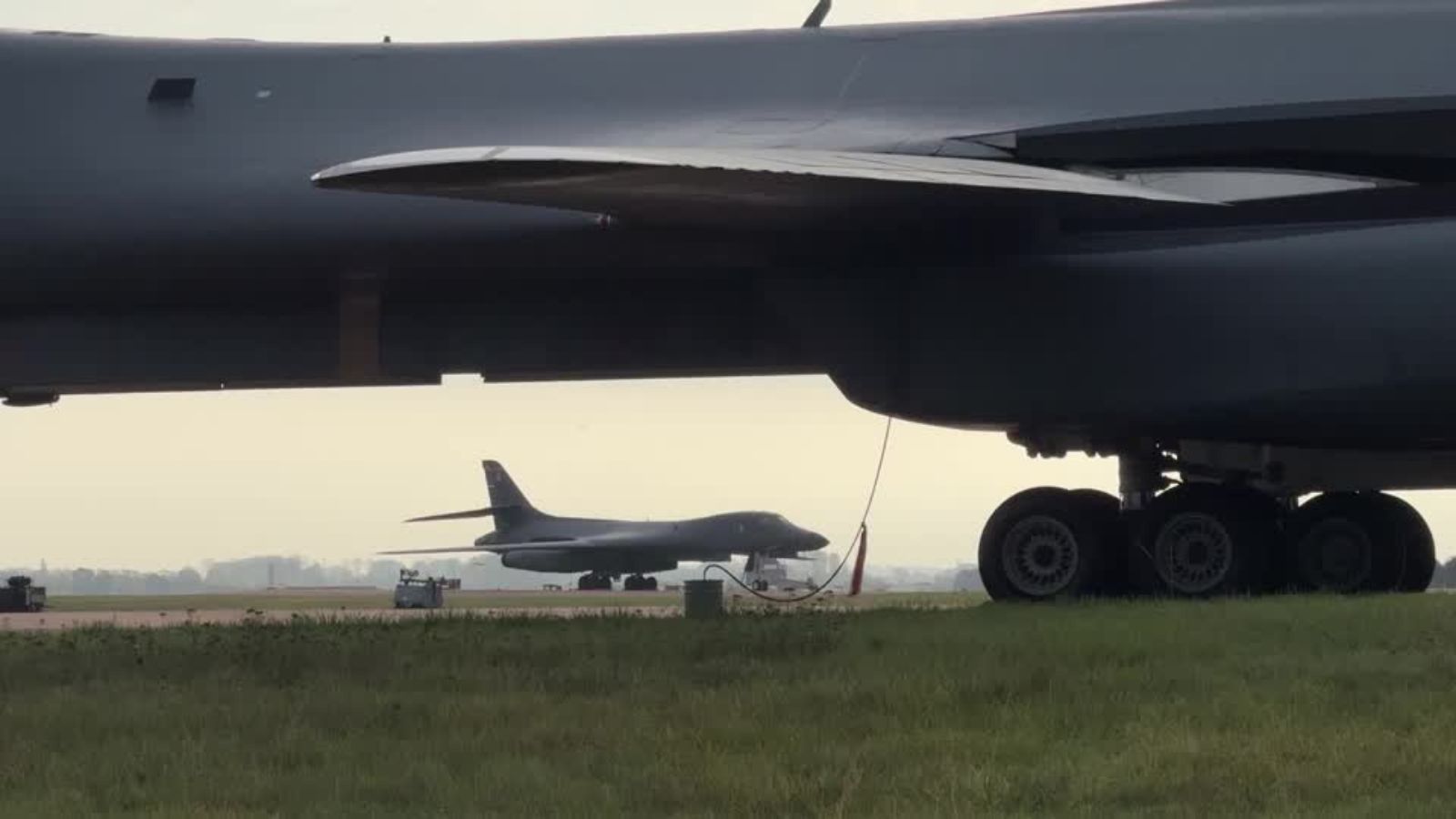 UK police evacuate homes near RAF air base used by US; arrest men over suspected explosives offences