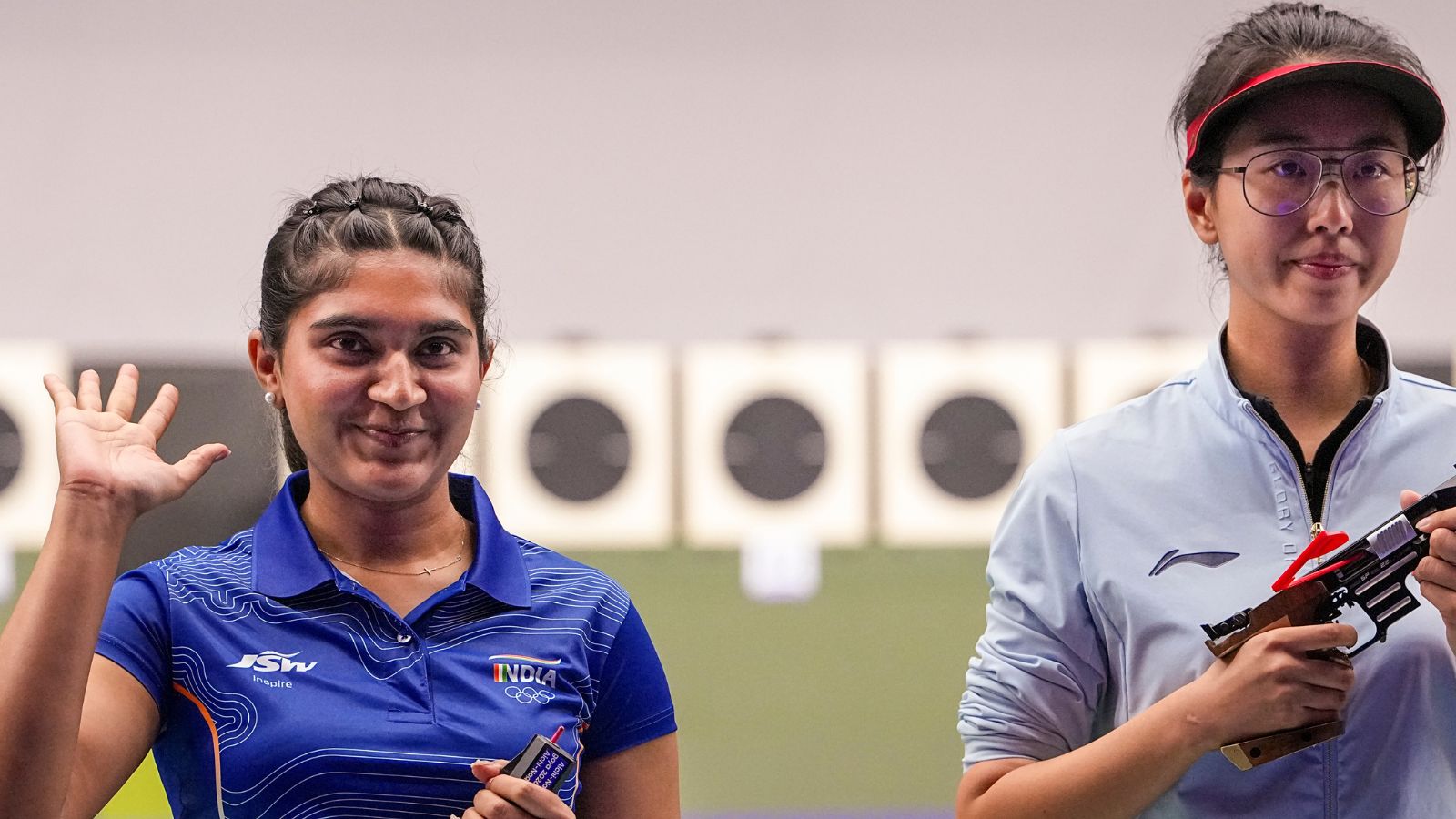 Esha Singh bags silver in women’s 25m pistol at Asian Games, Manu finishes medal-less