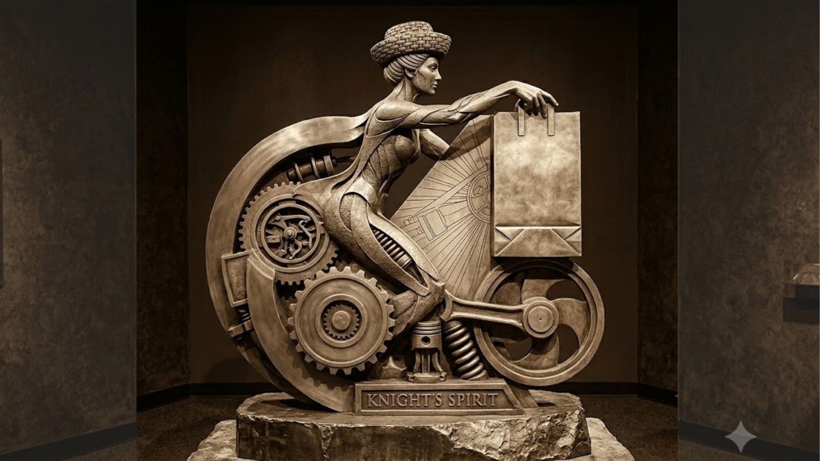 Knight challenged the belief that only men could make significant contributions to engineering and innovation. AI- generated image