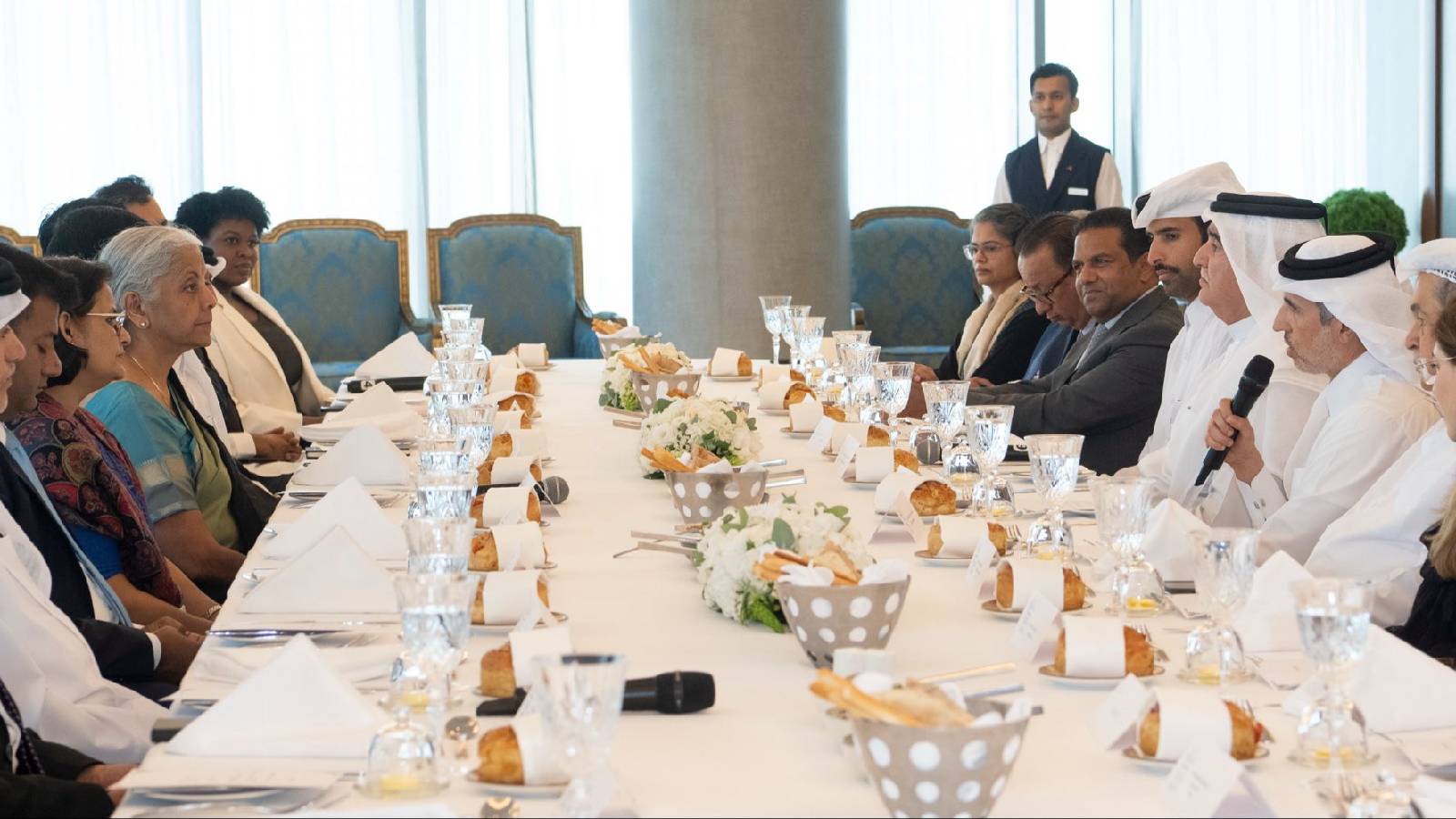 Nirmala Sitharaman meets Qatar FM; discusses UPI expansion