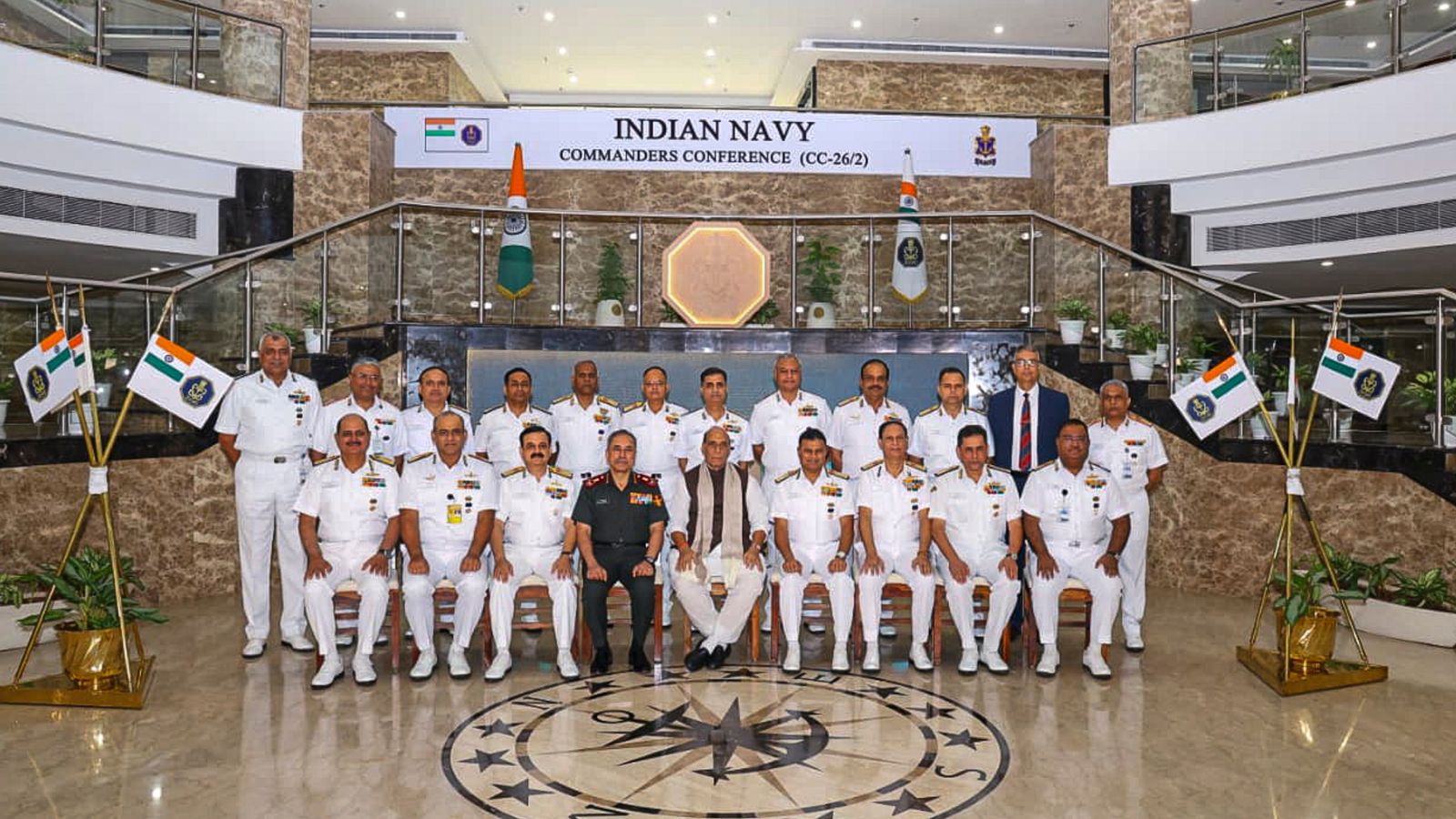 Union Minister Rajnath Singh stresses Navy’s role in energy security amid West Asia situation