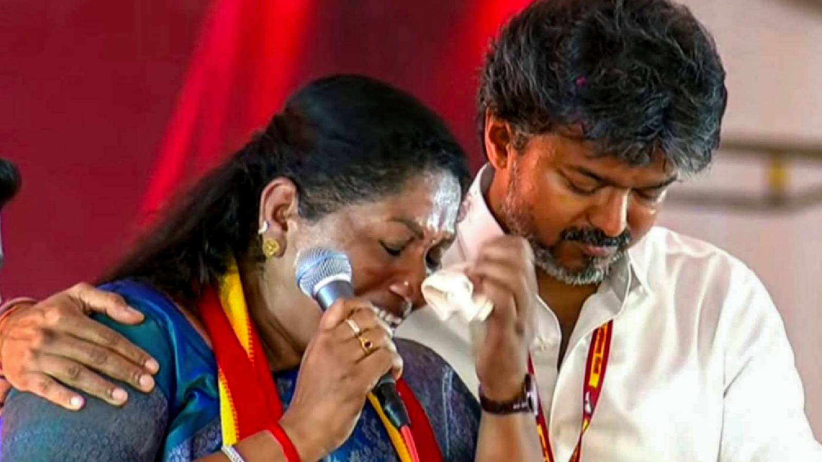 Tamil Nadu CM Vijay condemns Stalin’s alleged remarks against TVK candidate Sathyabama