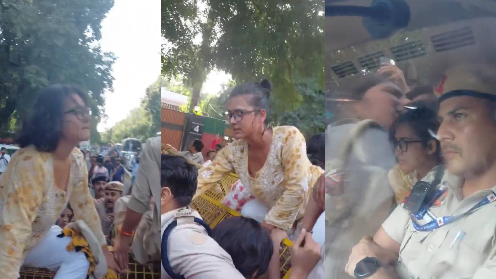 CEC row LIVE: Delhi Police face heat as CJP, AAP and AISA activists lay siege to capital; Neha Bora in custody