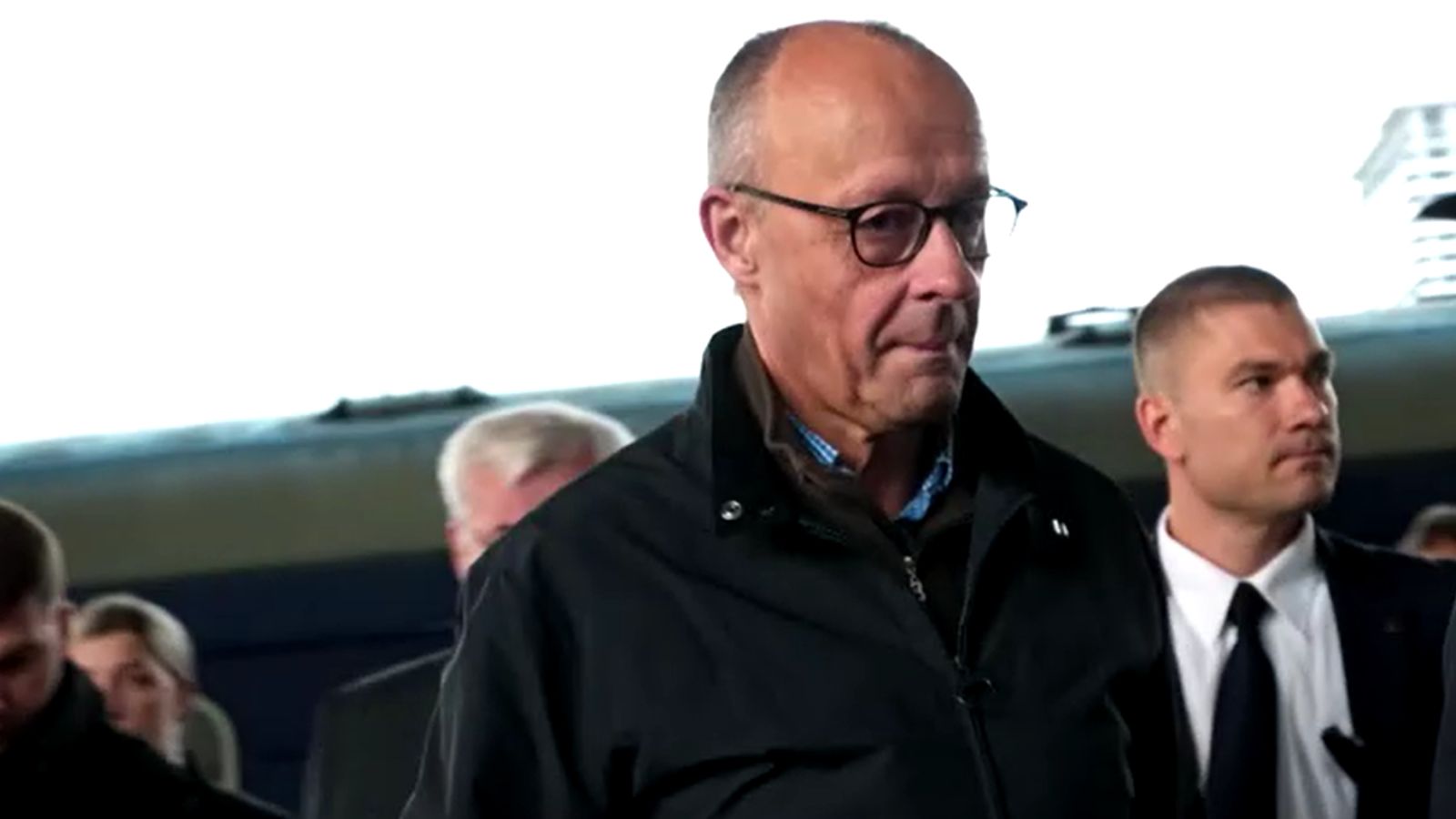 German Chancellor Merz arrives in Kyiv as Russia intensifies attacks on Ukrainian cities