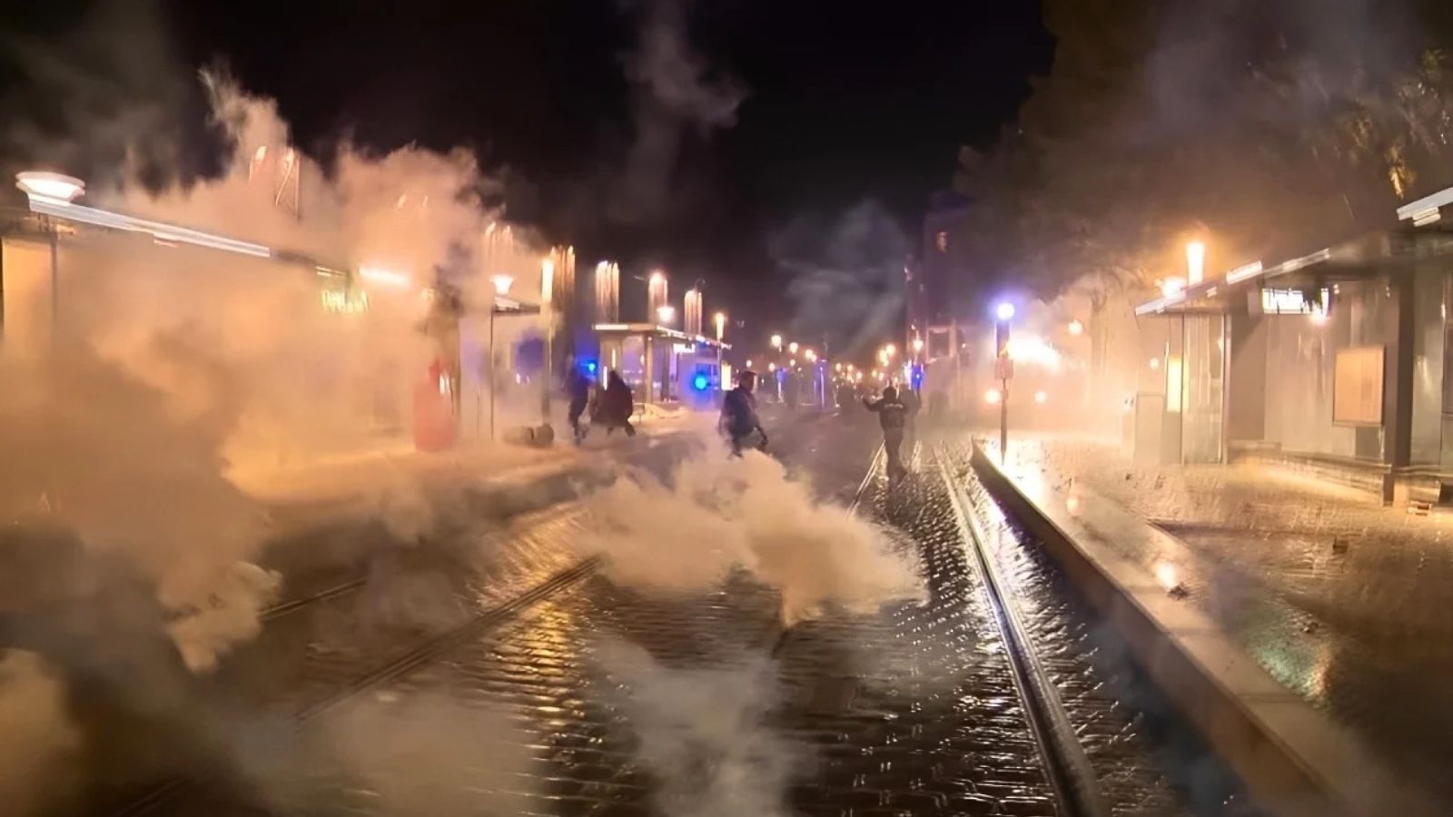 More than 50 arrested as student protests erupt in Belgium
