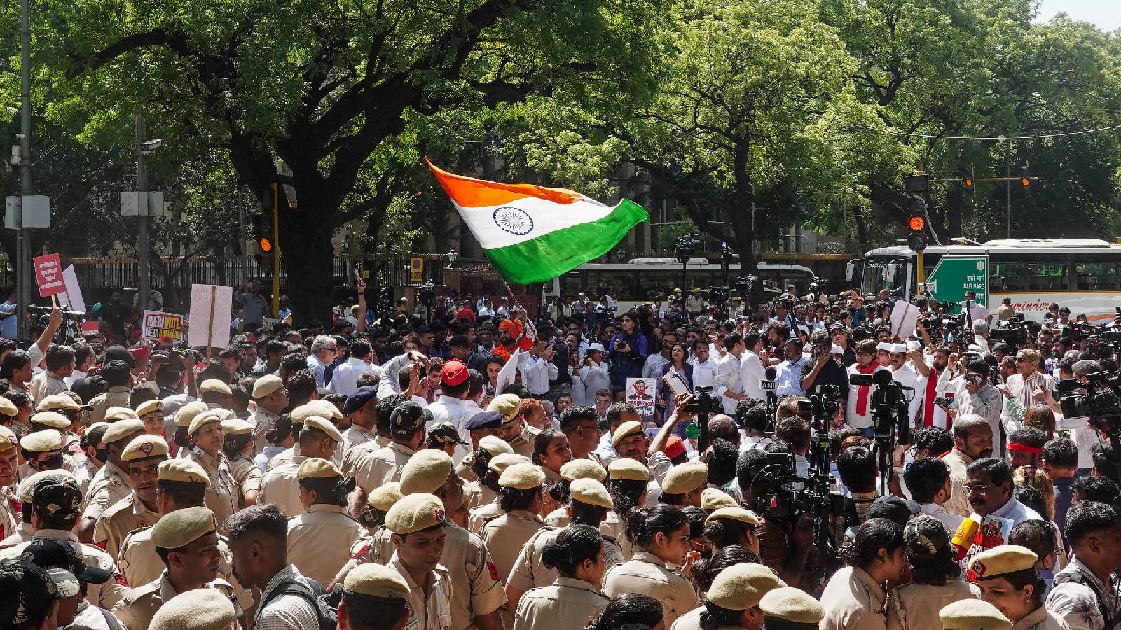 CEC row LIVE: Security tightened in Delhi after Opposition protest over CEC Gyanesh Kumar