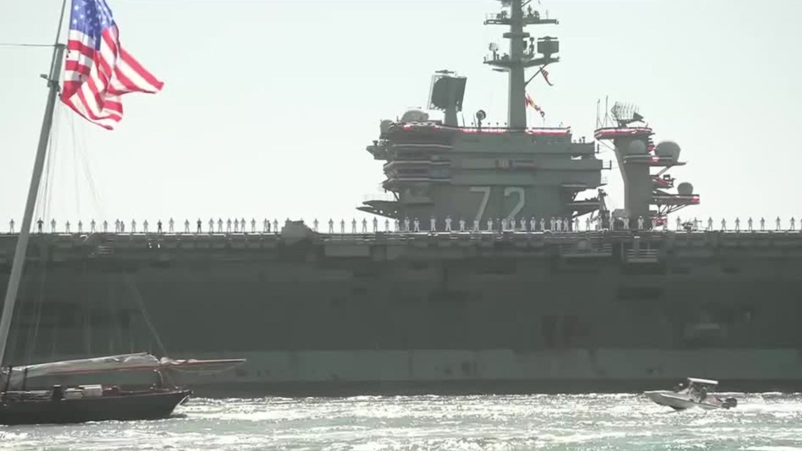 US aircraft carrier Abraham Lincoln ends 10-month deployment after strikes on Iranian targets