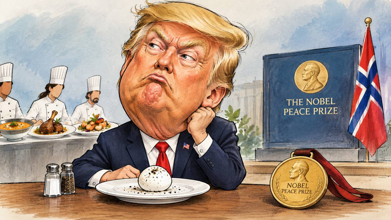 The Nobel, Mr Trump, and the boiled egg | And then they said