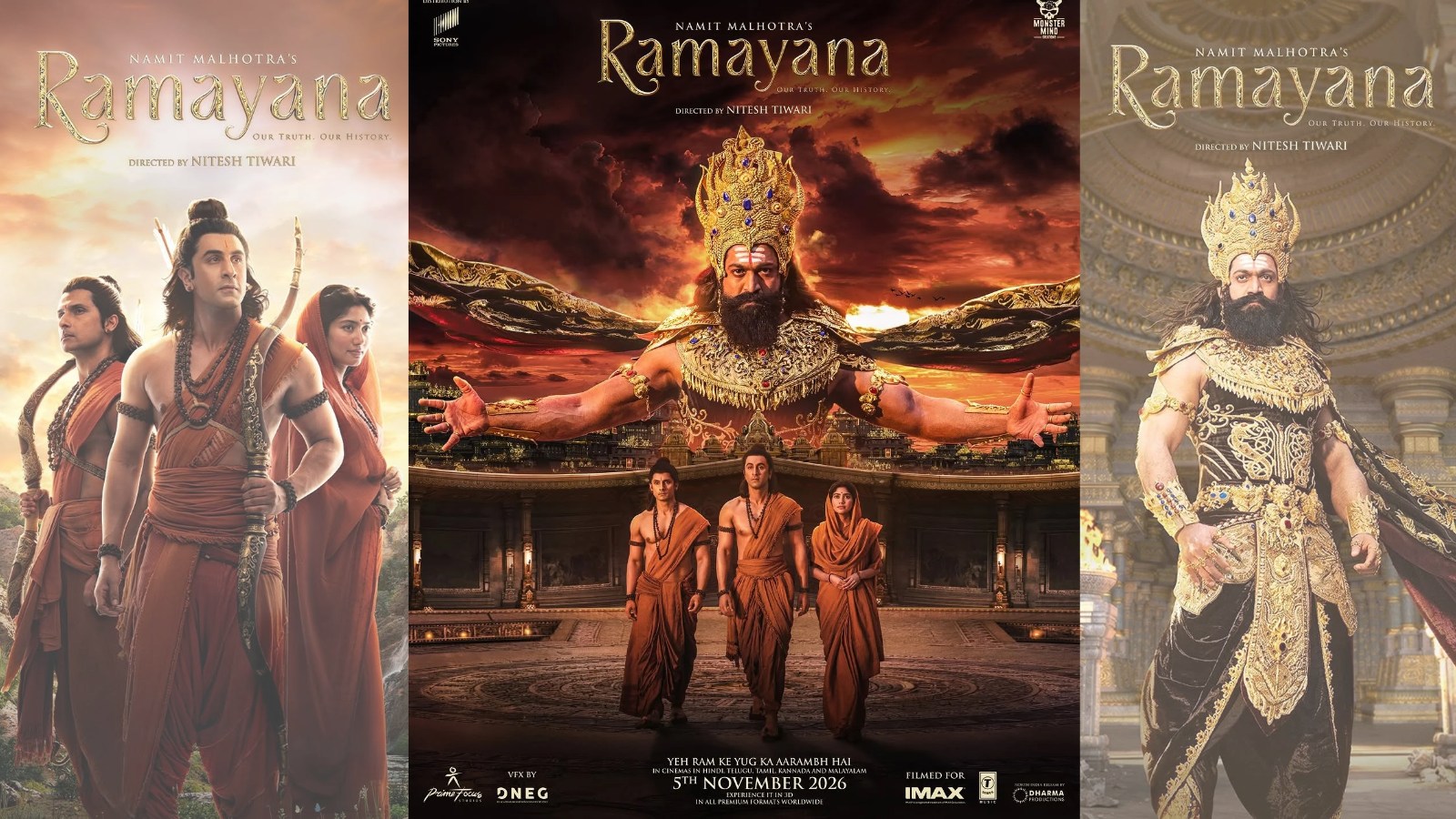 'Ramayana Part 1' to release worldwide on November 5; advance bookings open on Dussehra
