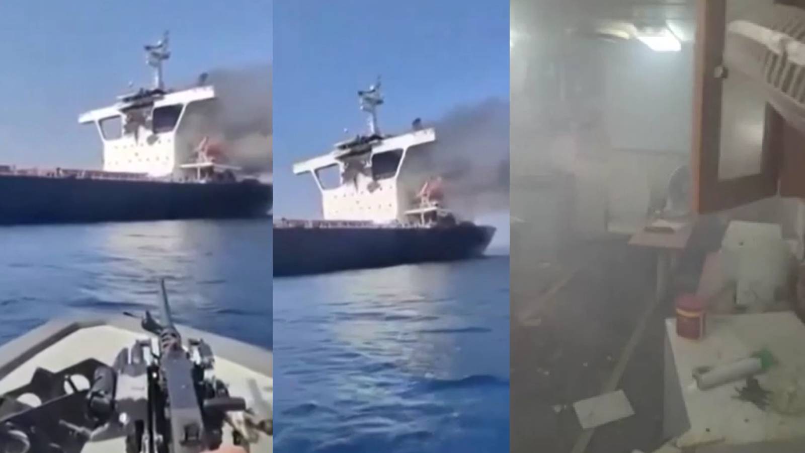 Two ships sink near Strait of Hormuz as Hegseth faces anti-war protests