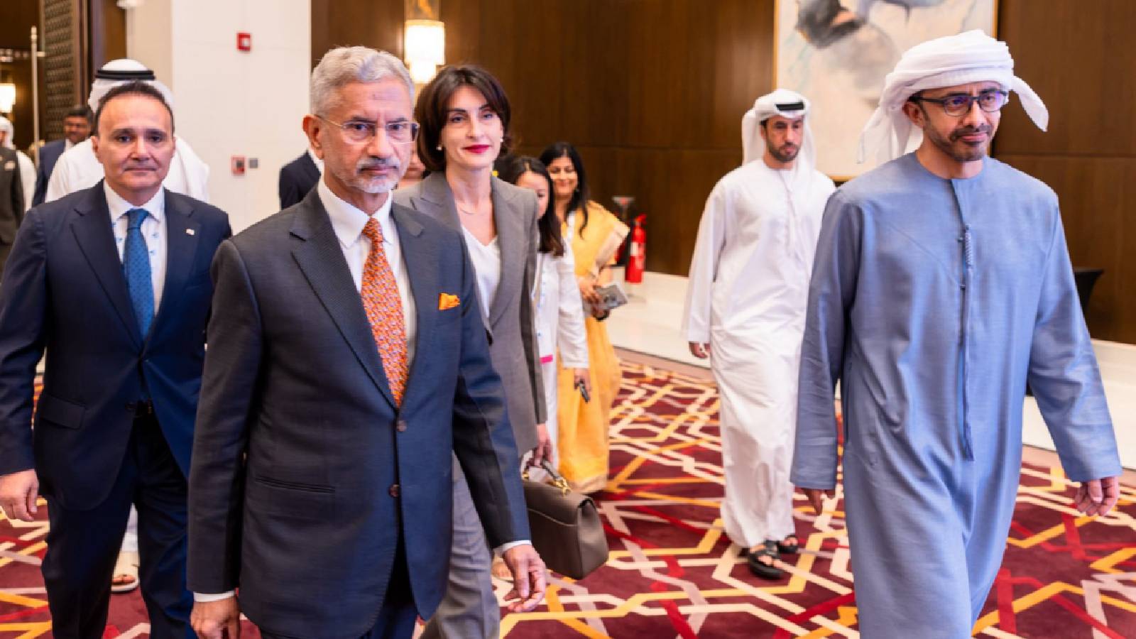 EAM Jaishankar meets UAE Deputy PM Al Nahyan; calls for urgent reform in multilateralism