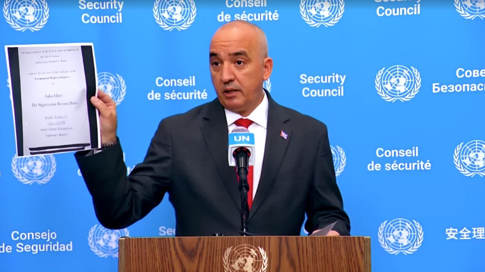 Cuba accuses US of targeting Havana through UN event ahead of embargo vote