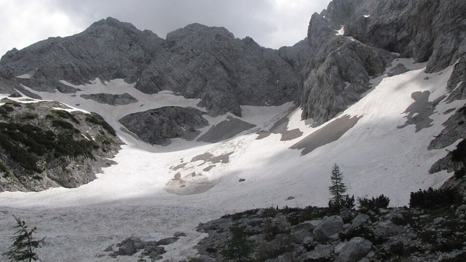 Slovenia's last remaining glacier shrinks as climate change accelerates ice loss