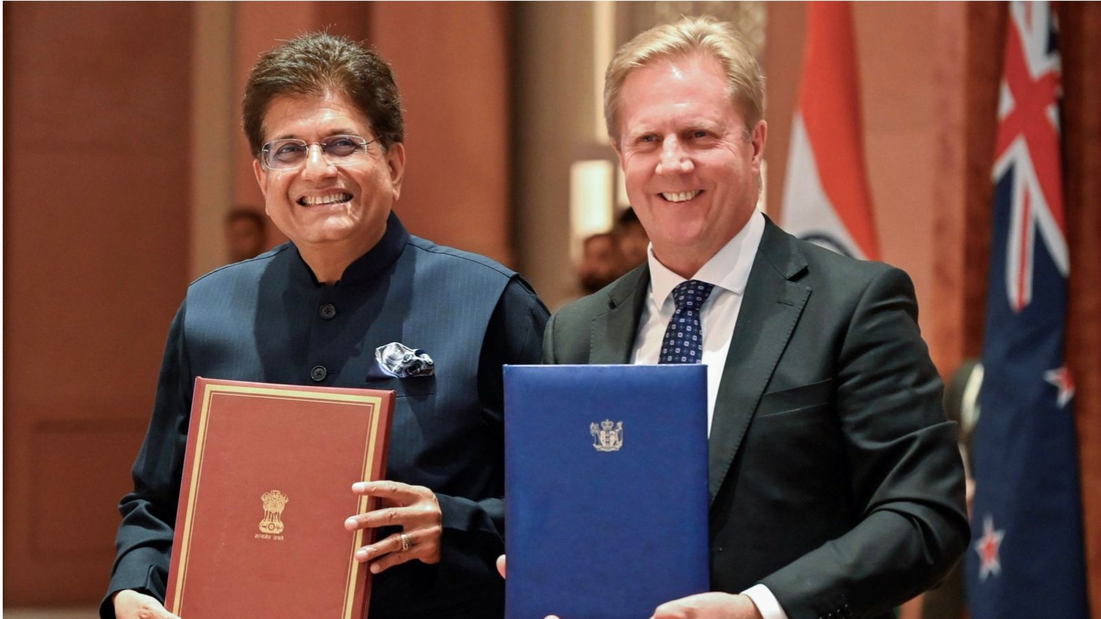 India-New Zealand FTA to give 100% of Indian exports duty-free access from October 20