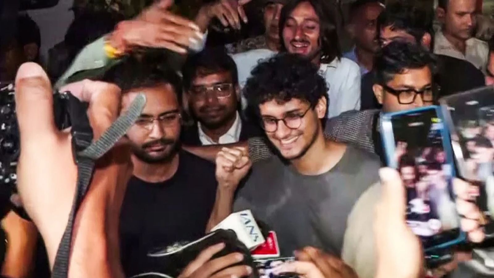 CJP leaders Ashutosh Ranka, Saurav Das walk out of Tihar jail after seven days in custody