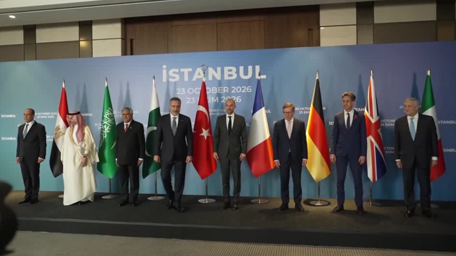 Eight regional, European nations call for diplomacy to resolve conflicts