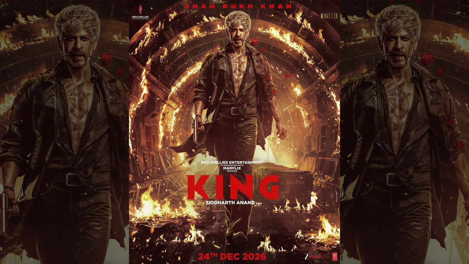 Shah Rukh Khan unveils fiery new poster of ‘King’ ahead of birthday