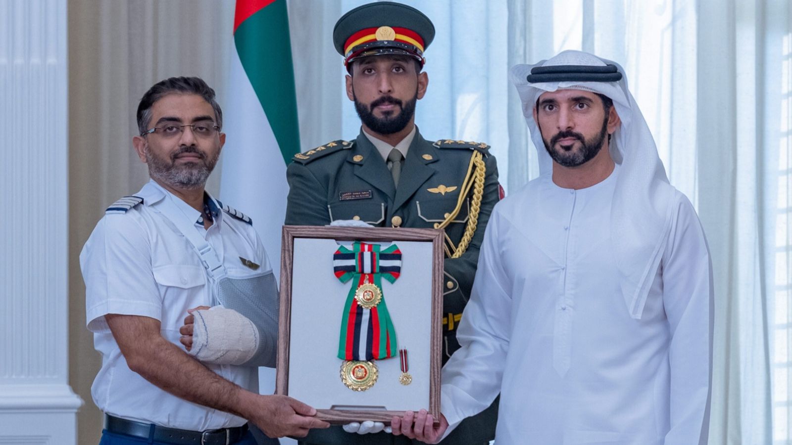 UAE honours Indian pilot Smit Machchhar for bravery during flydubai mid-air attack