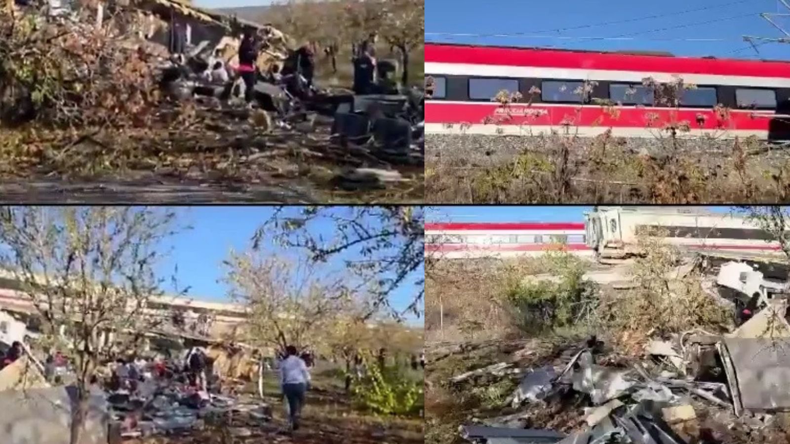 Spain train crash LIVE: Over 10 dead after two trains collide in Toledo