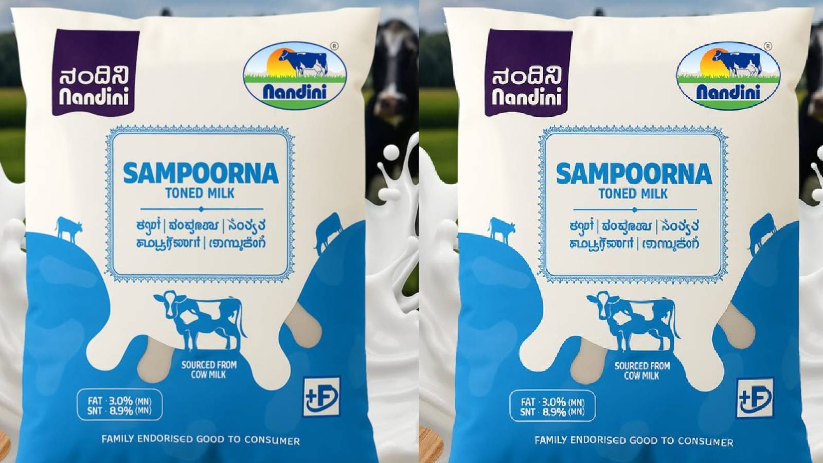 Nandini milk price hiked by Rs 8 per litre in Karnataka; Rs 7 will go to farmers