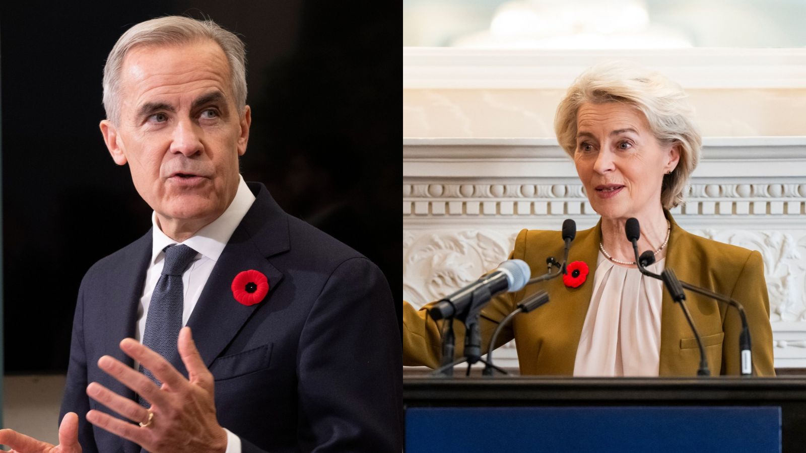 Canada could become EU’s first ‘associate member’ as Carney, von der Leyen push new alliance